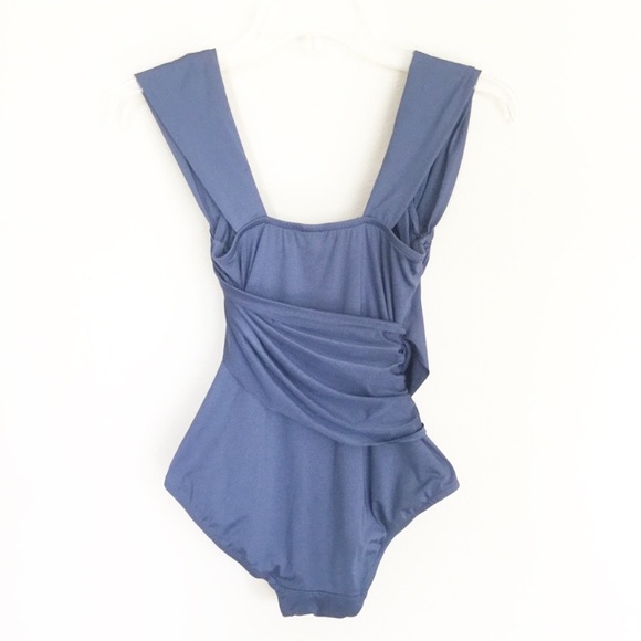 Badgley Mischka One piece Swimsuit Sz 10 - Picture 3 of 3